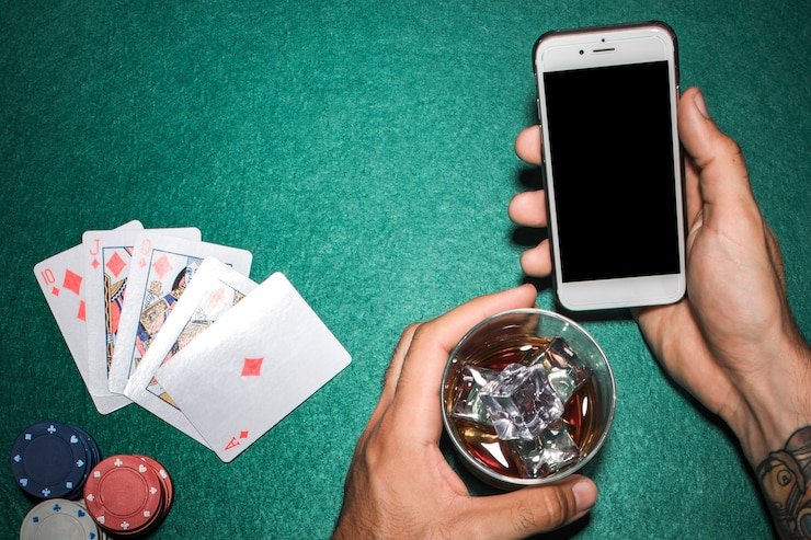 Antarmuka permainan Gates of Olympus di mobile dengan tombol kontrol taruhan
